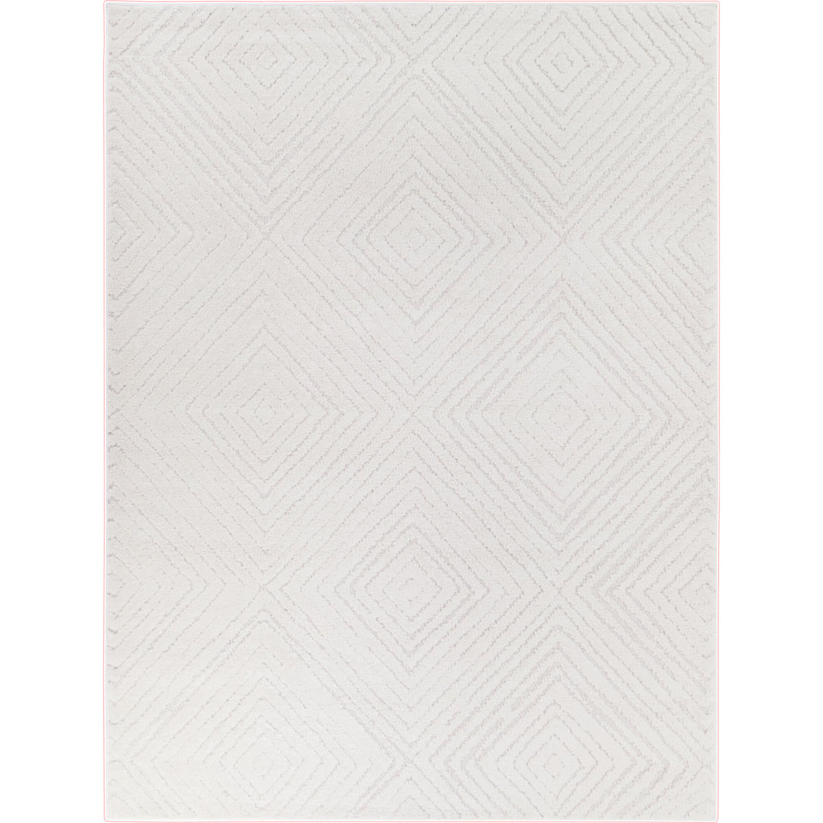 Jacobson Diamond Textured  Area Rug