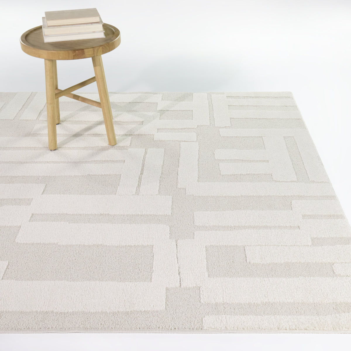 Caspar Global Geometric Area Rug