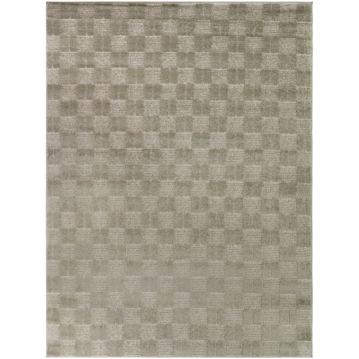 Siobhan Boho Checkered Area Rug