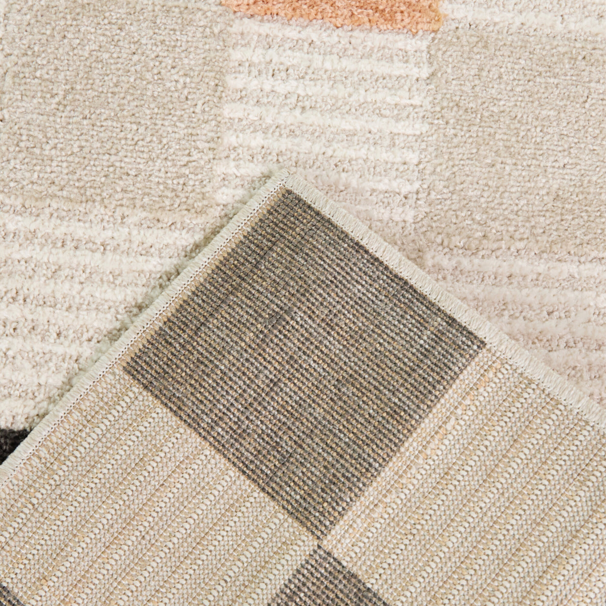 Dominick Boho Checkered Area Rug