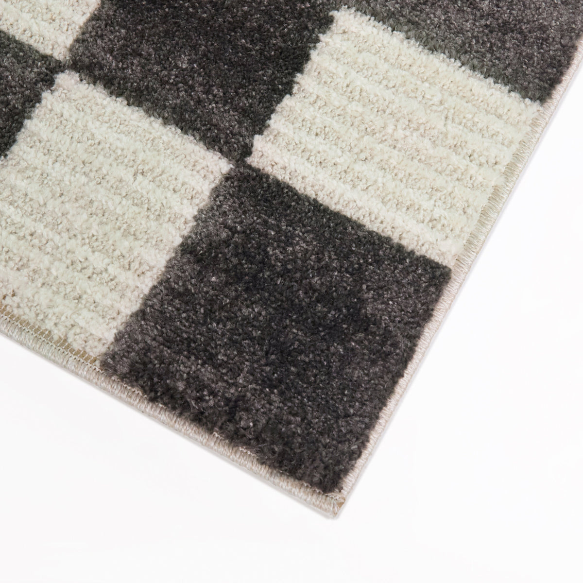Dominick Boho Checkered Area Rug