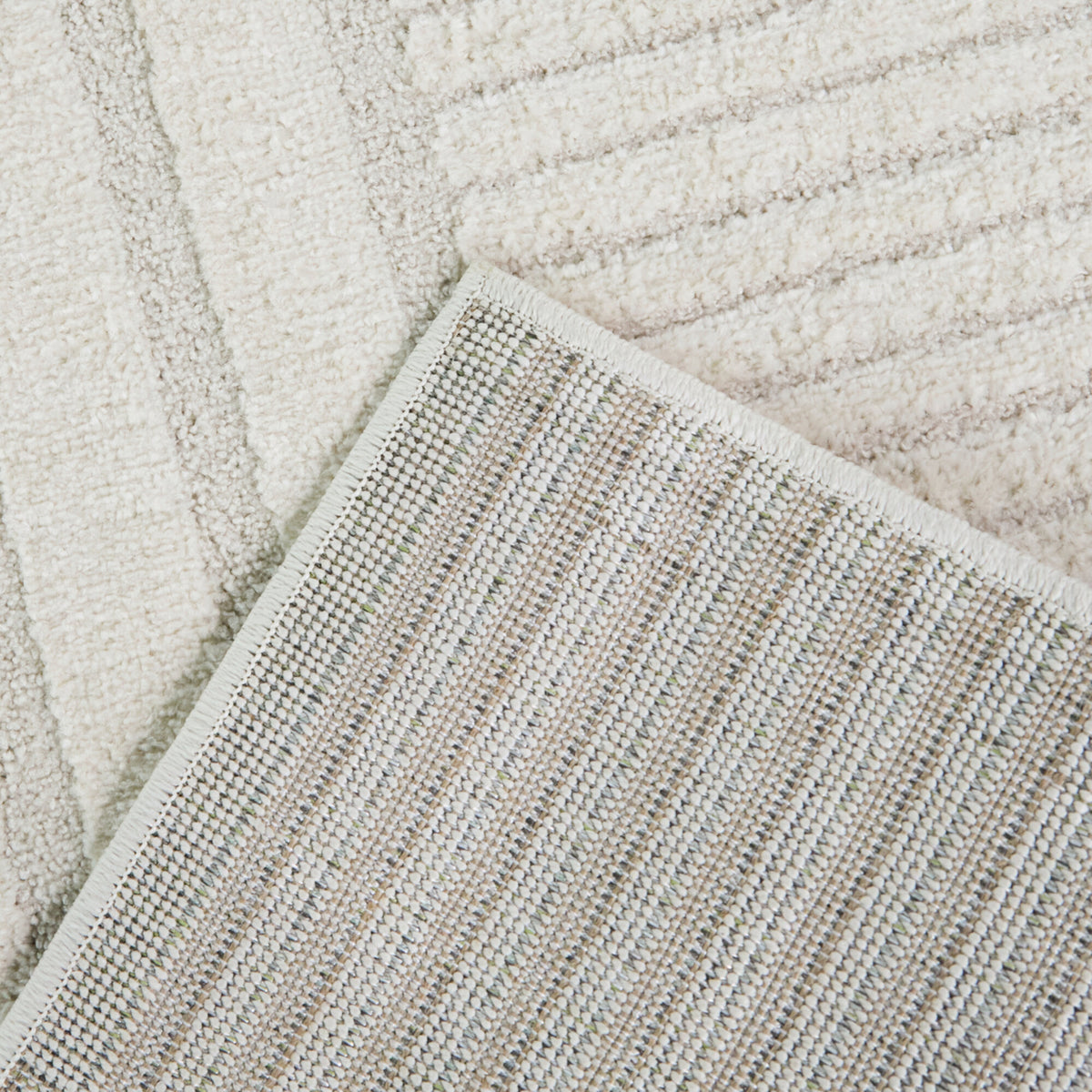 Martyn Geometric Border Area Rug