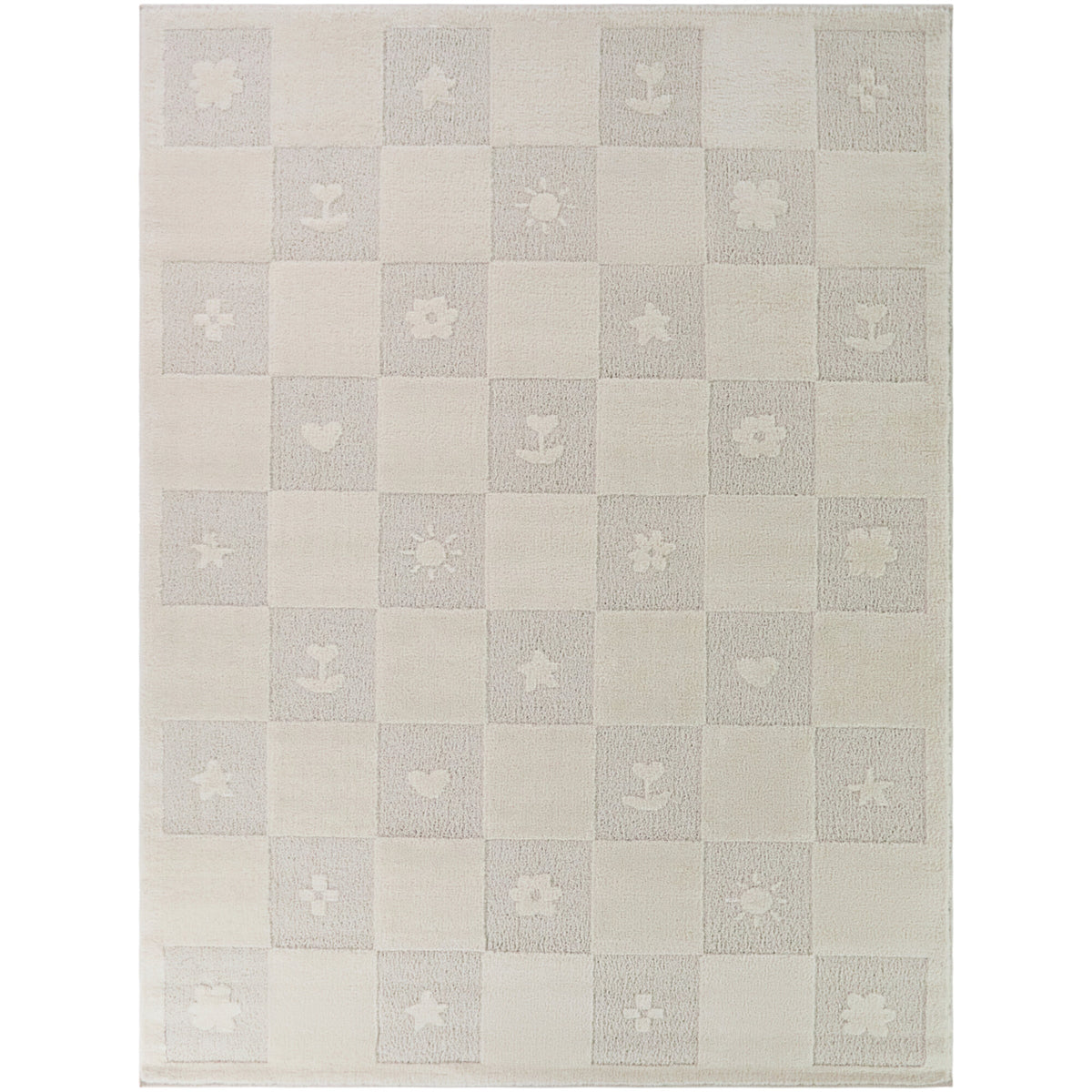 Lorado Kids Checkered Area Rug