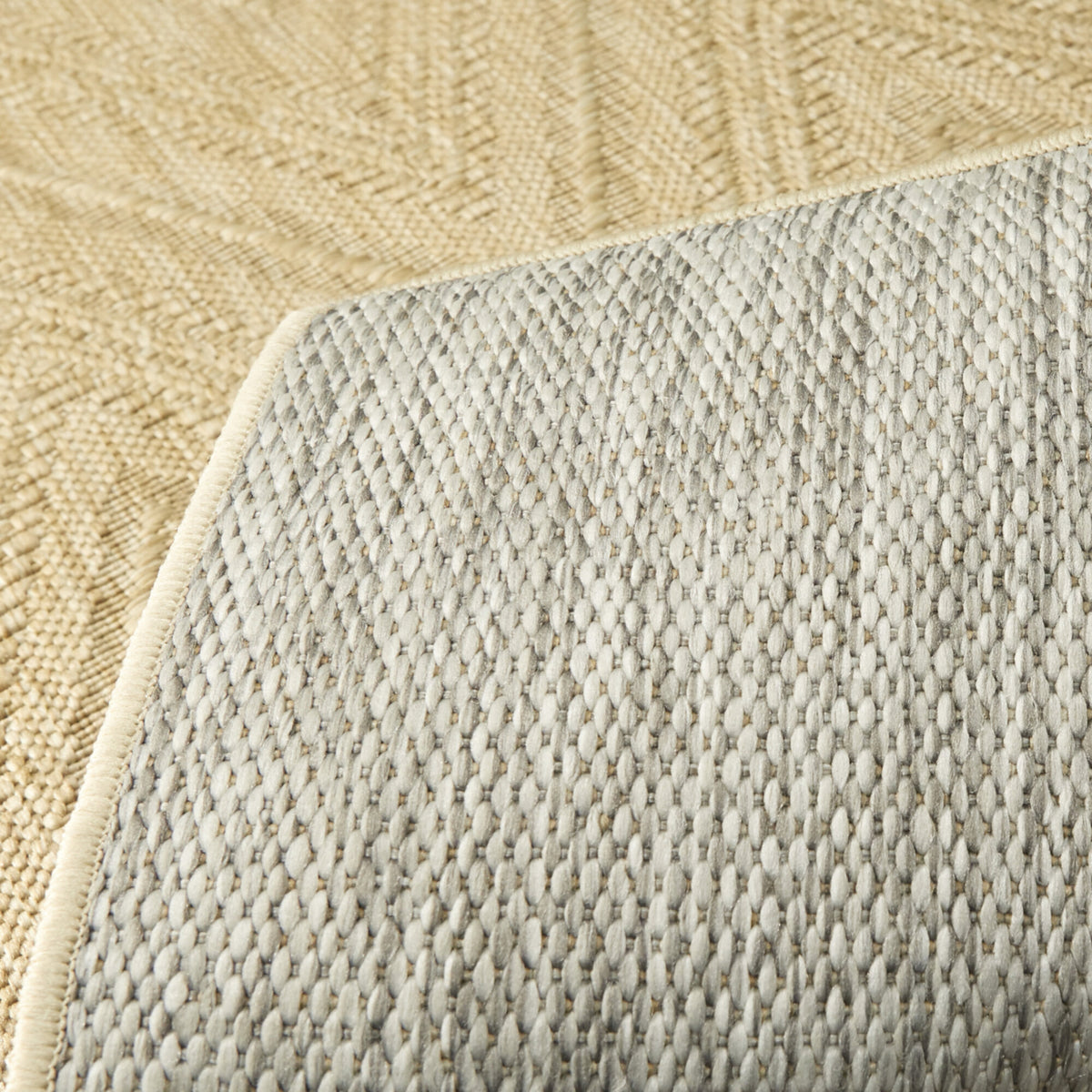 Kava Chevron Flatweave Area Rug