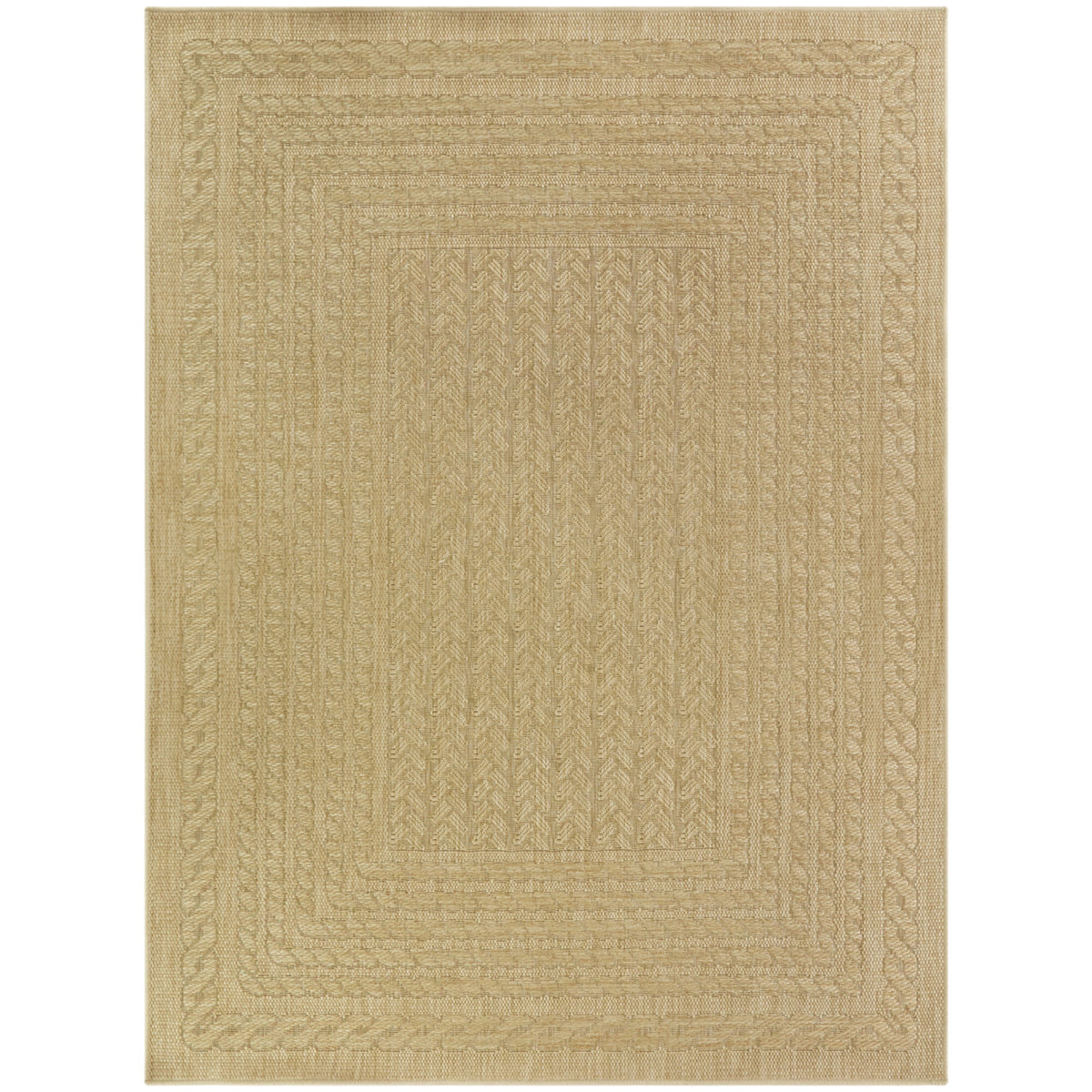 Wagner Flatweave Border Area Rug