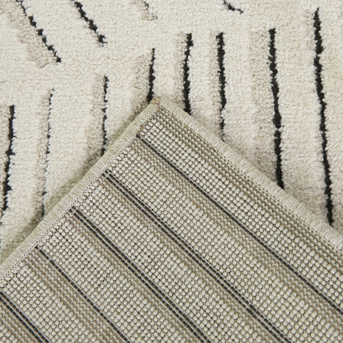 Mullis Geometric Striped Area Rug