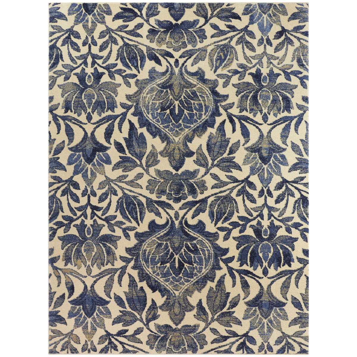Maguire Damask Area Rug