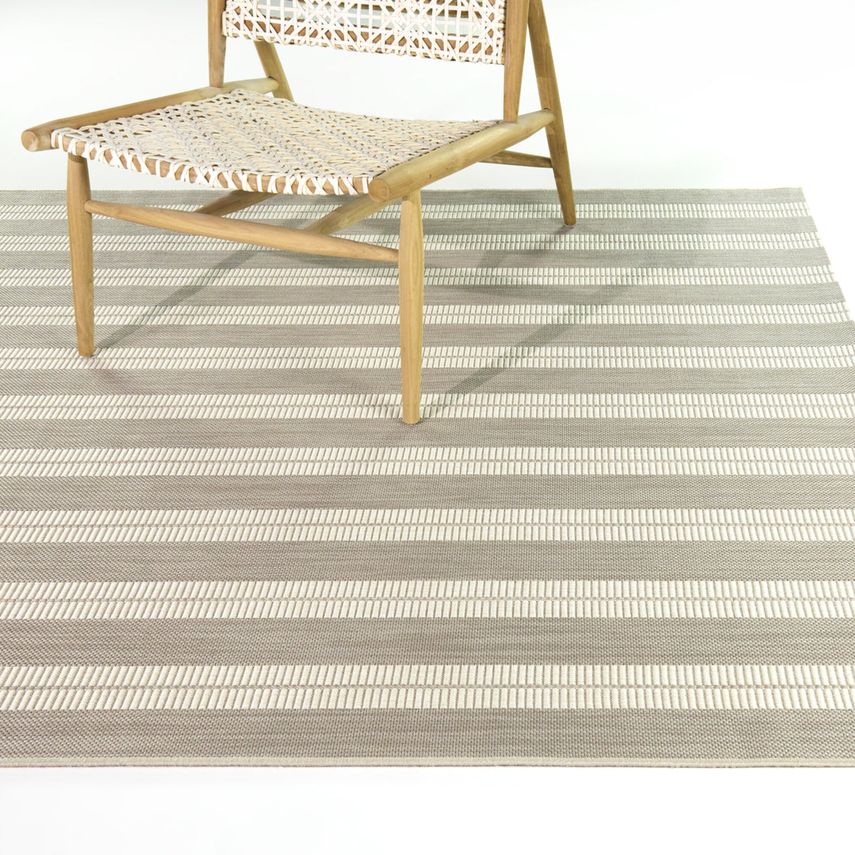 Variable Stripe Area Rug