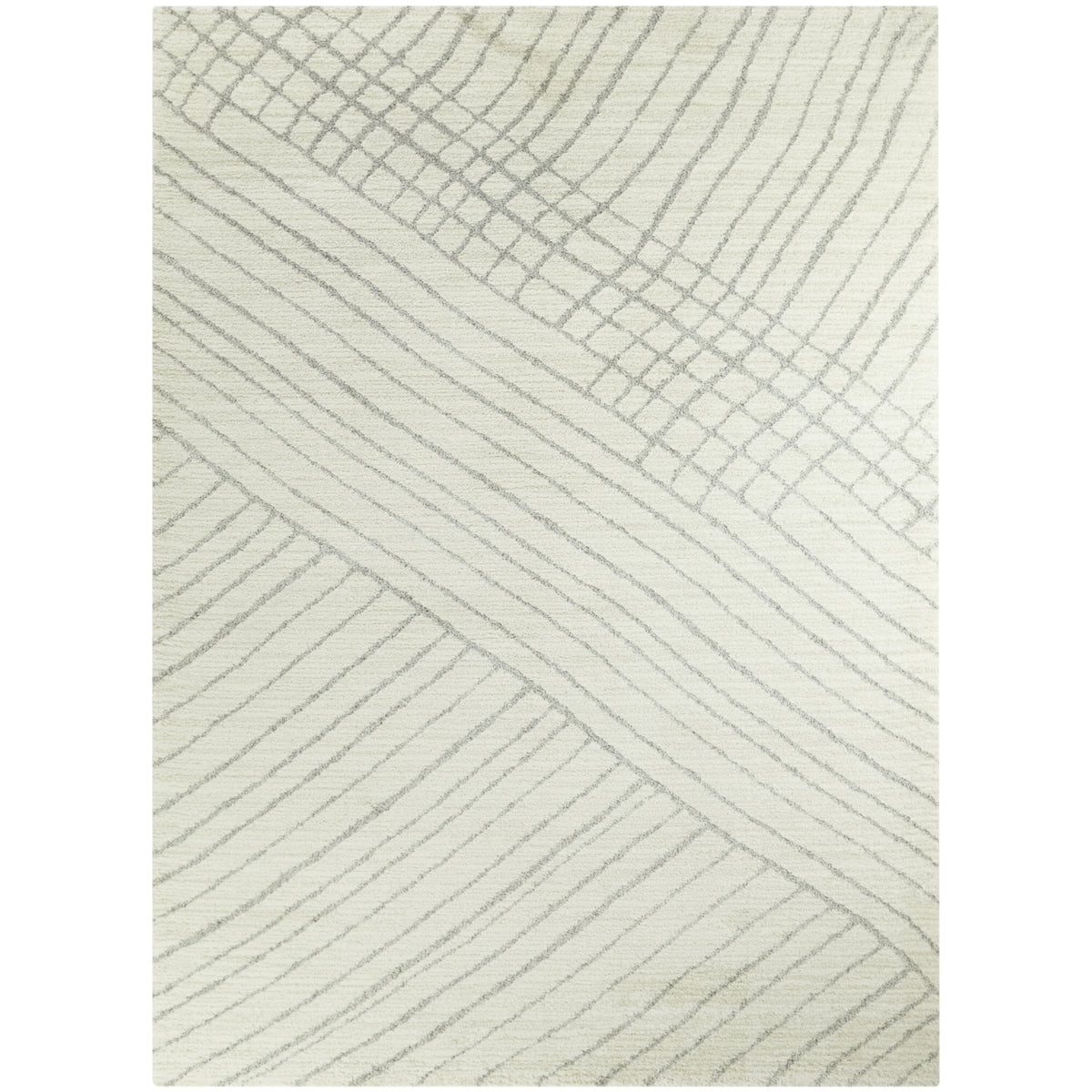 Seles Abstract Striped Area Rug