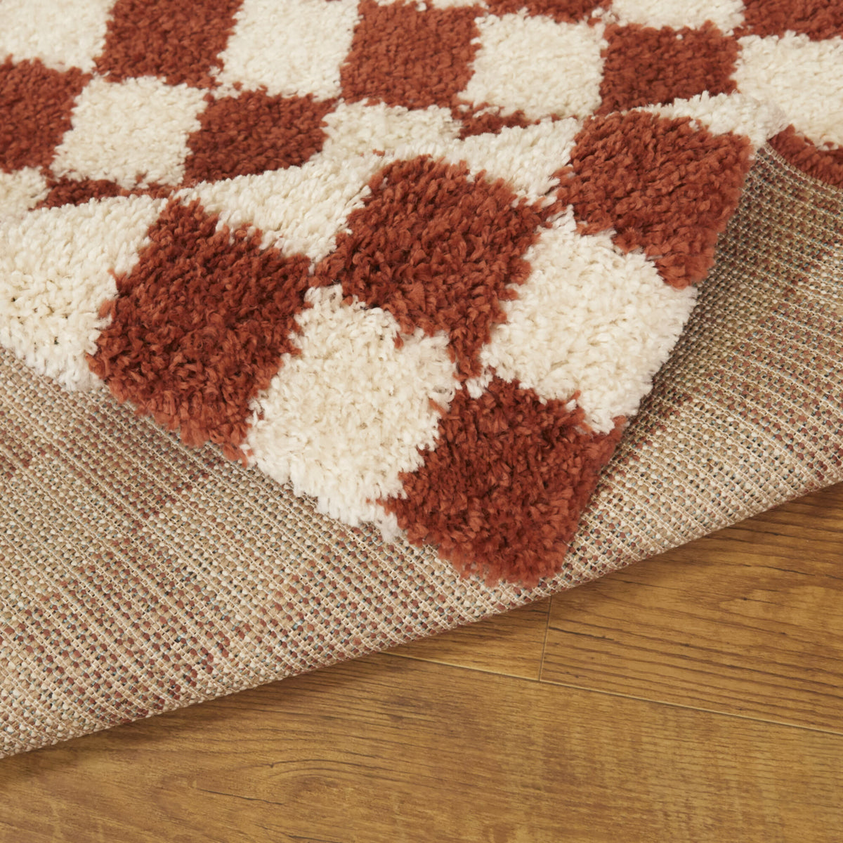 Mackie Checkered Area Rug