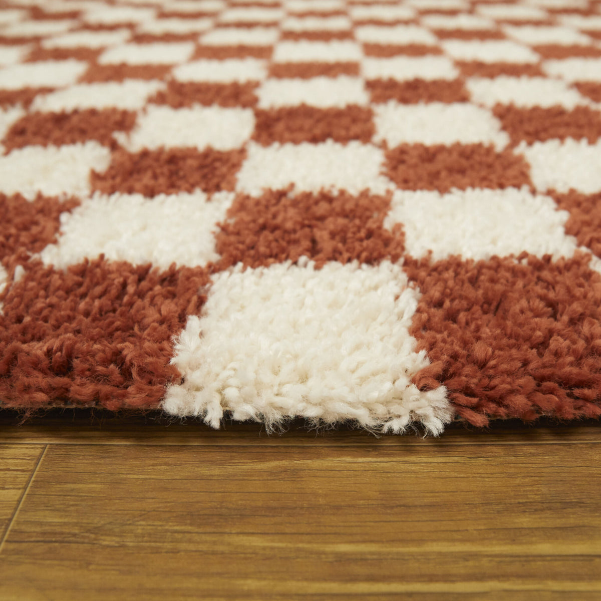 Mackie Checkered Area Rug