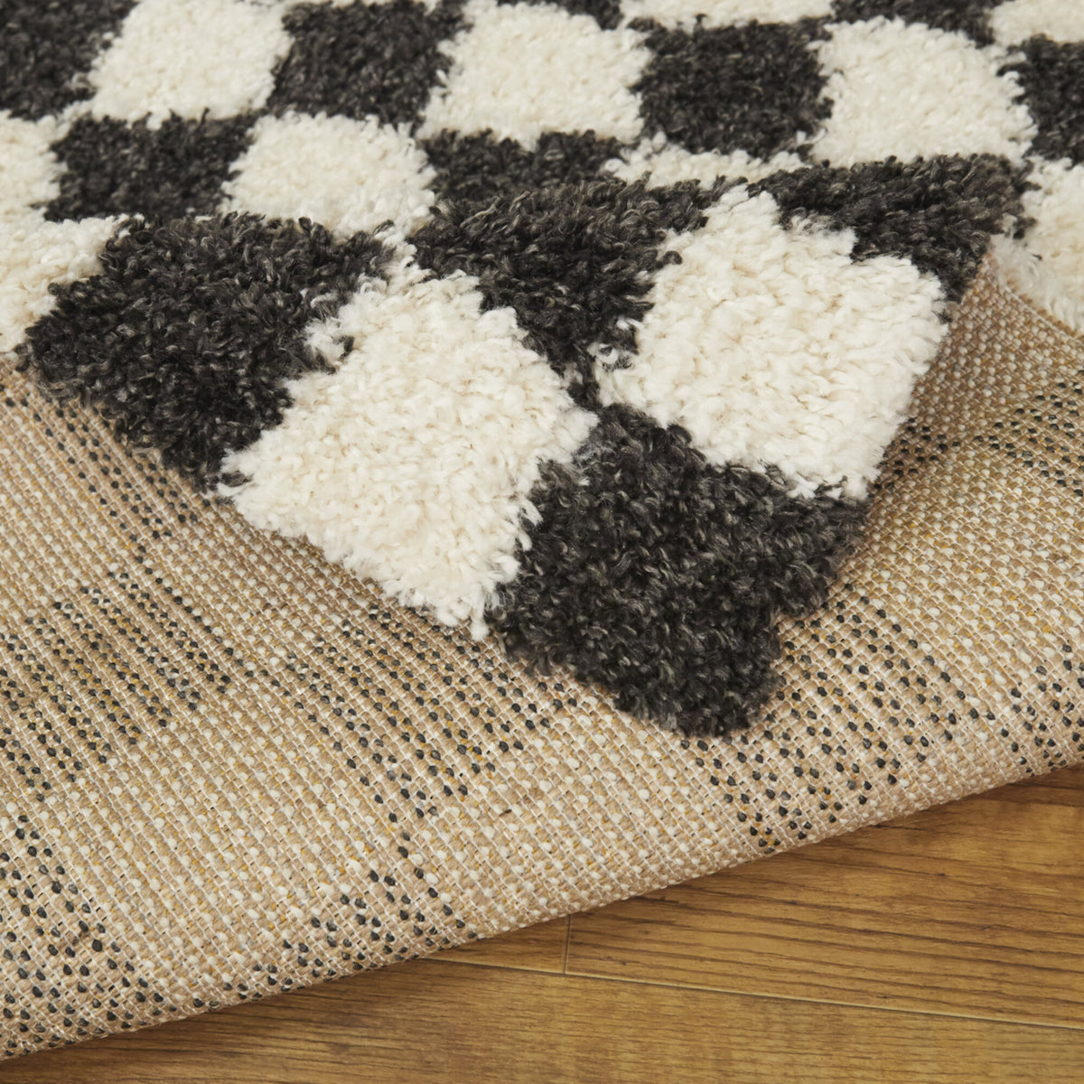 Mackie Checkered Area Rug