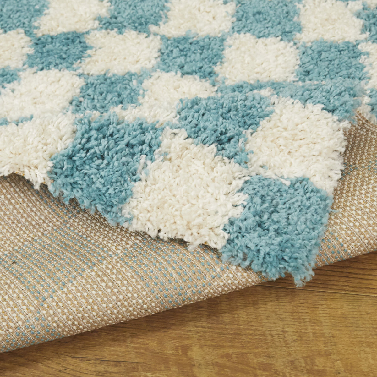 Mackie Checkered Area Rug