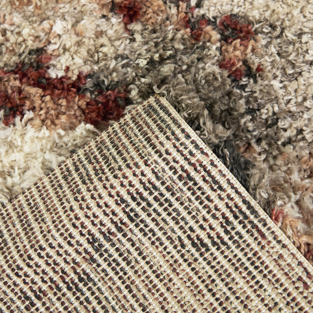 Kaden Abstract Shag  Area Rug