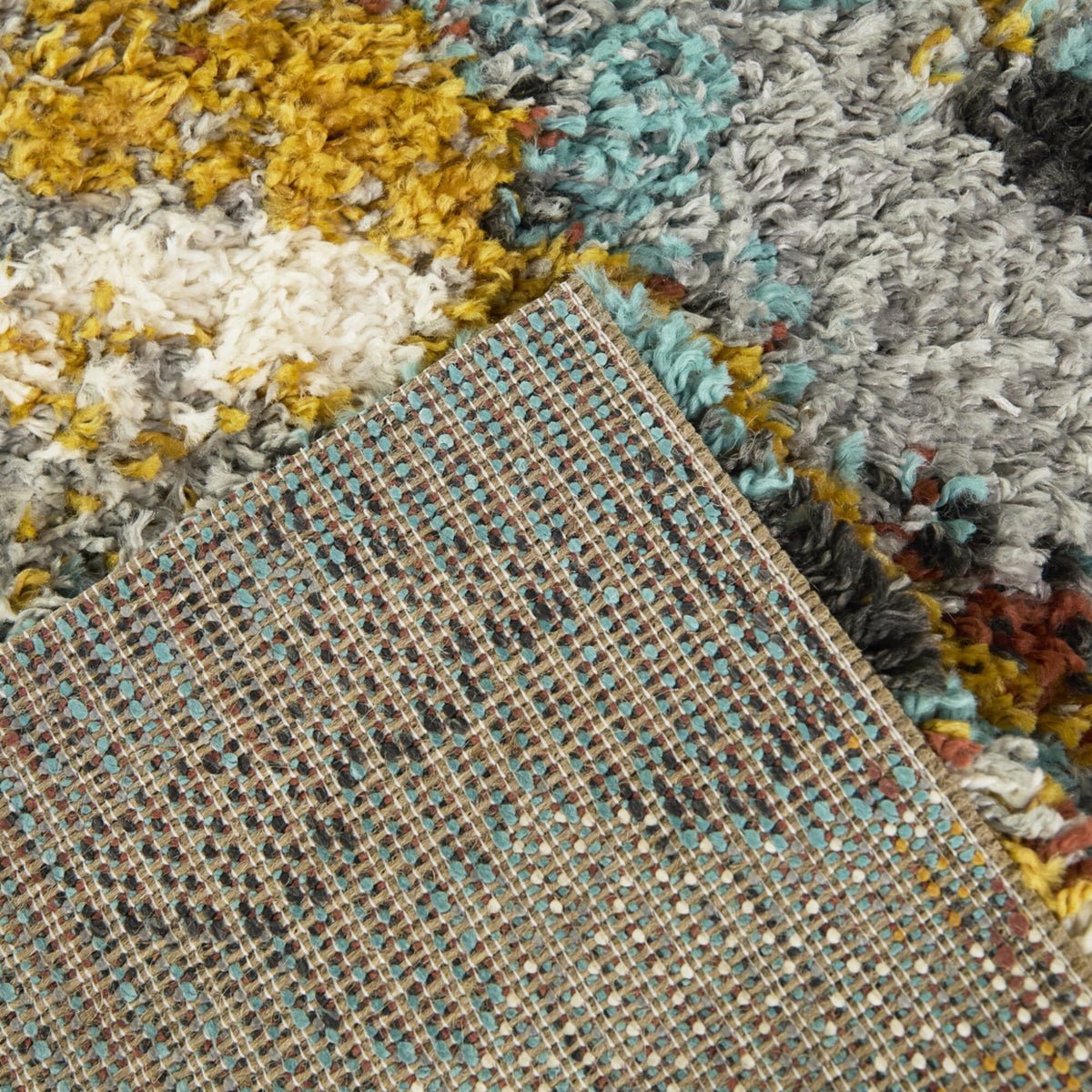 Kaden Abstract Shag  Area Rug