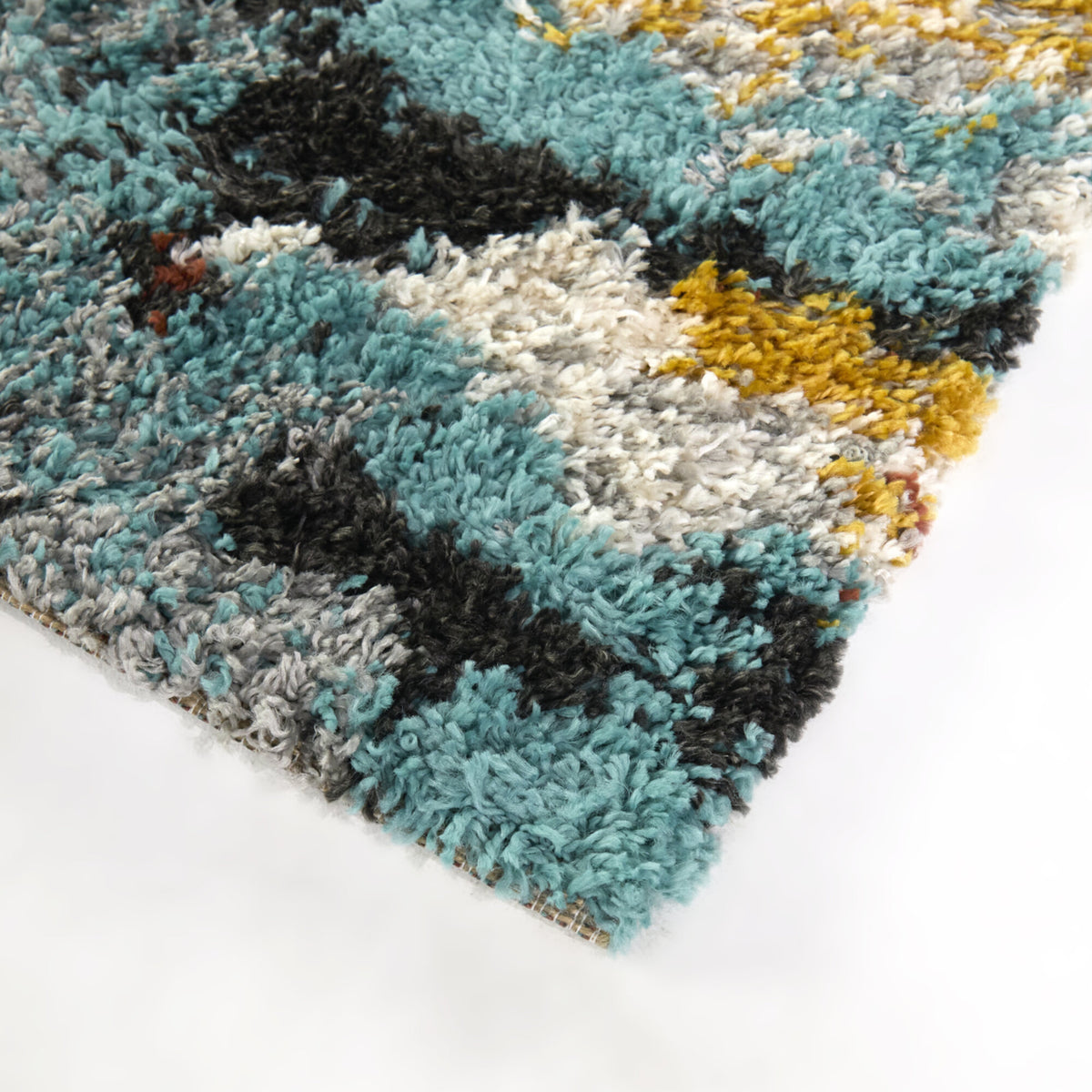 Kaden Abstract Shag  Area Rug