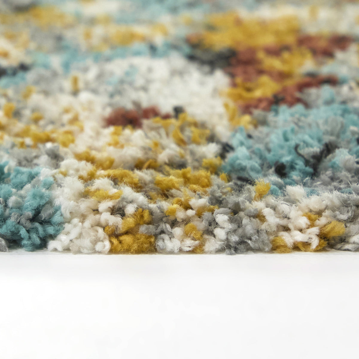 Kaden Abstract Shag  Area Rug