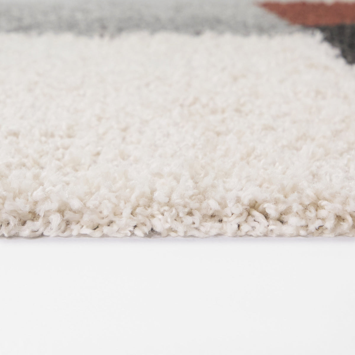 Mid Century Modern Color Block Area Rug