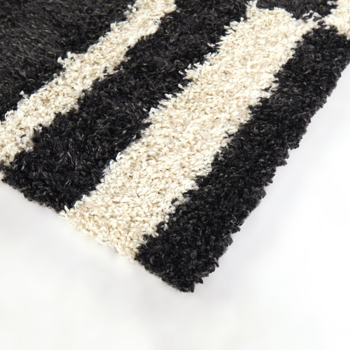 Grissom Checkered Shag  Area Rug