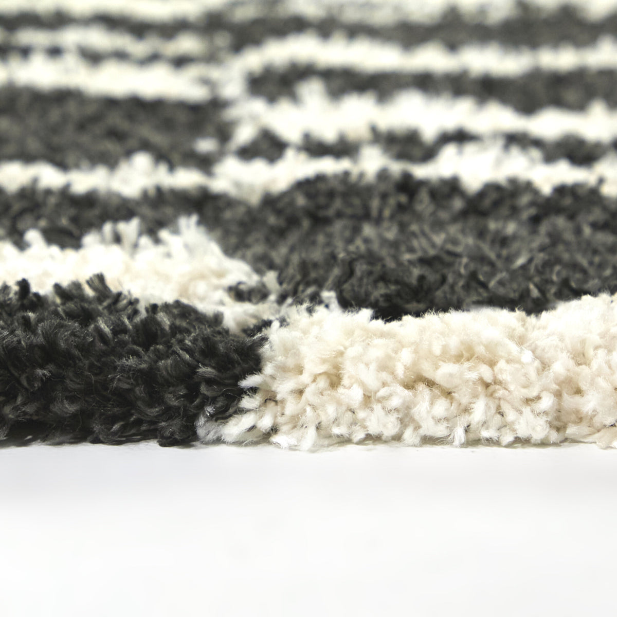 Grissom Checkered Shag  Area Rug