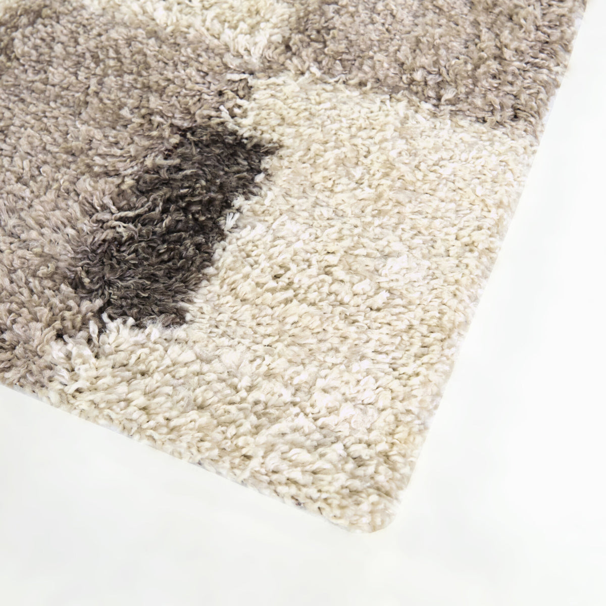 Hammes Checkered Shag  Area Rug