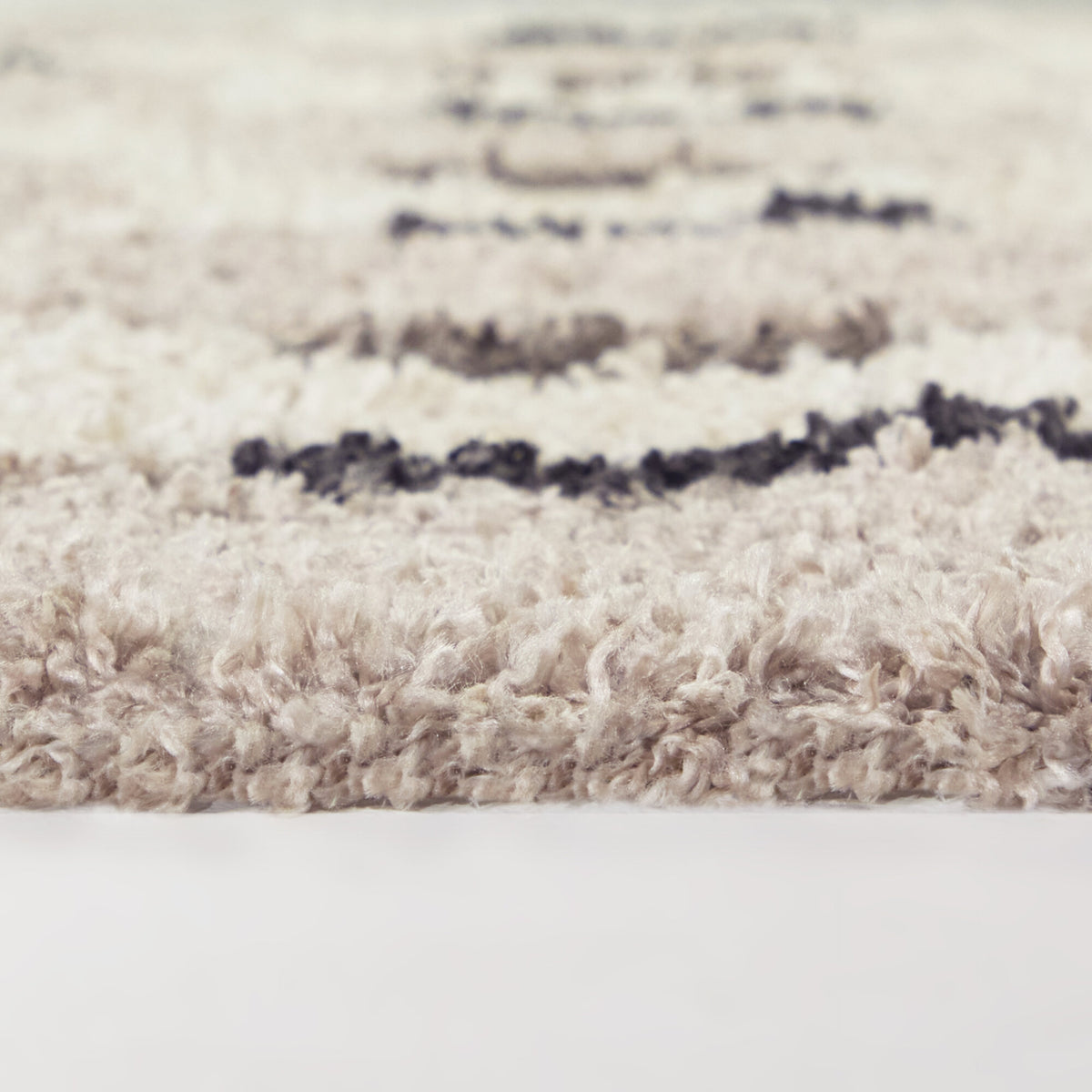 Hammes Checkered Shag  Area Rug