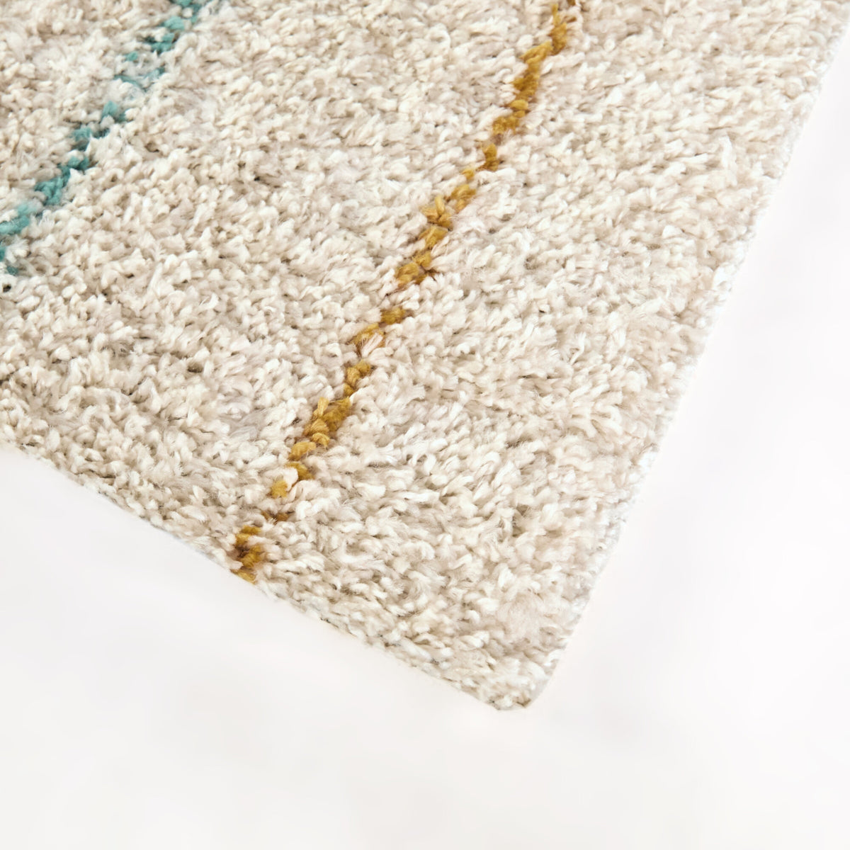 Patricia Striped Shag  Area Rug