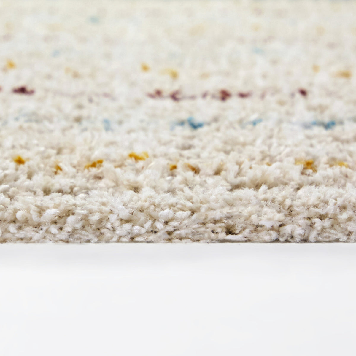 Patricia Striped Shag  Area Rug