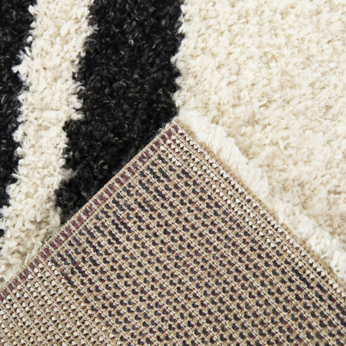 Mobius Abstract Shag  Area Rug