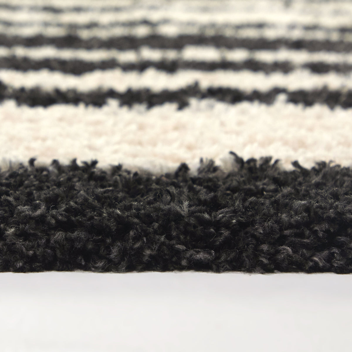 Mobius Abstract Shag  Area Rug