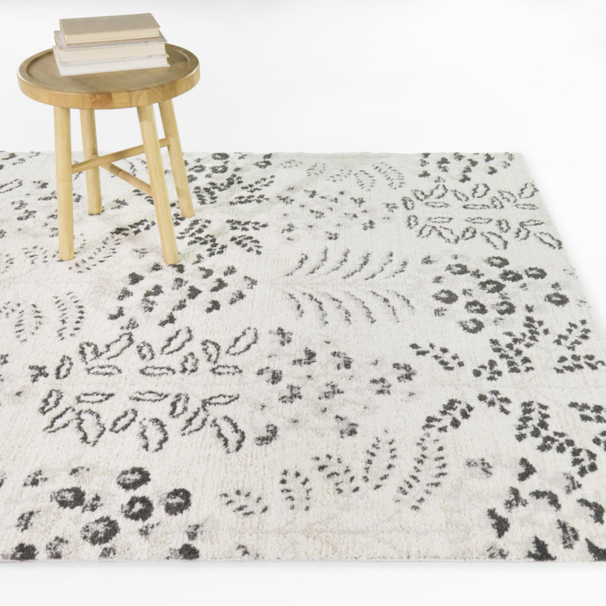 Floral Transitional Area Rug