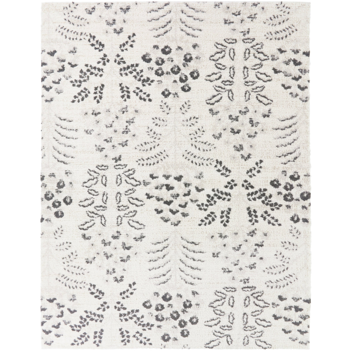 Floral Transitional Area Rug