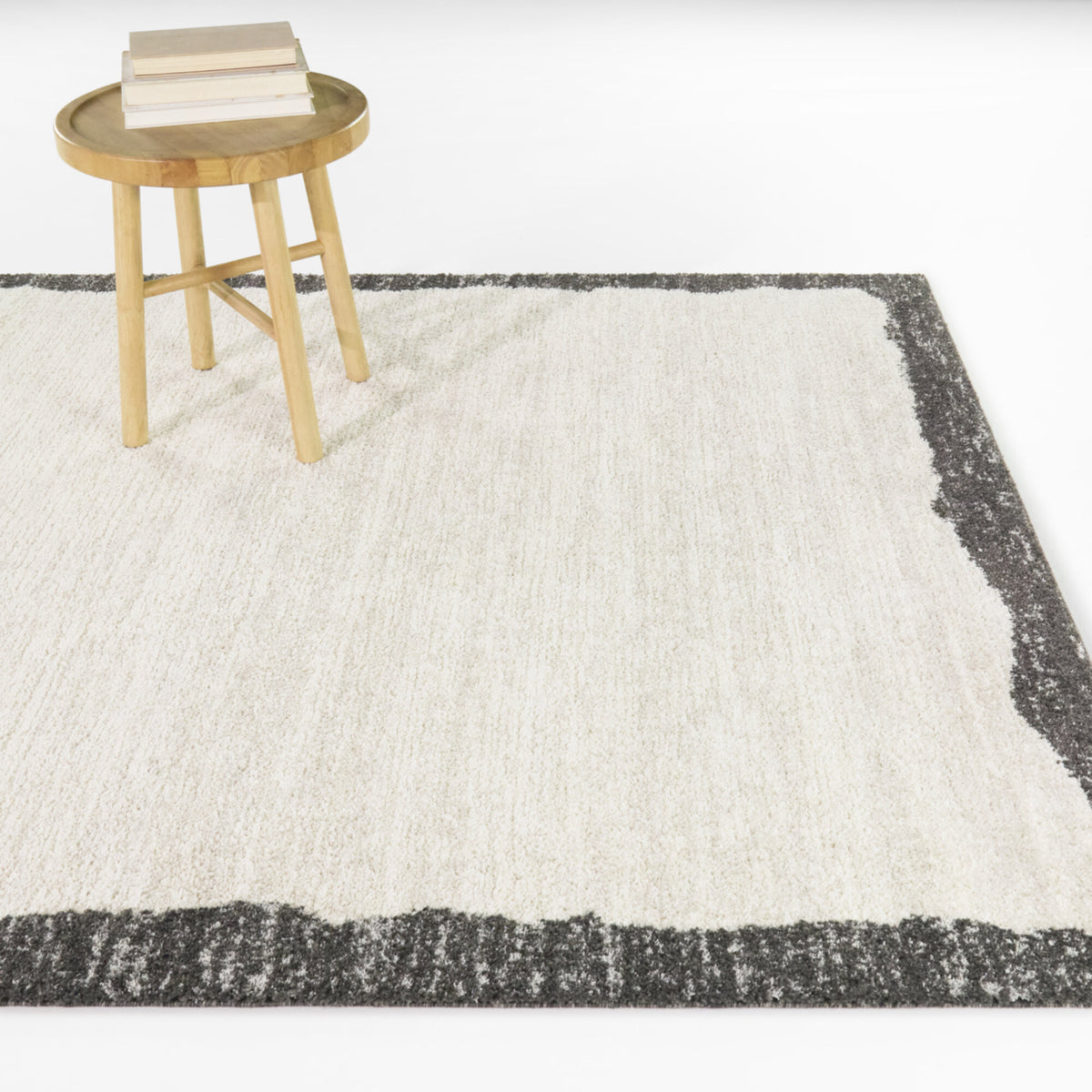 Organic Border Area Rug