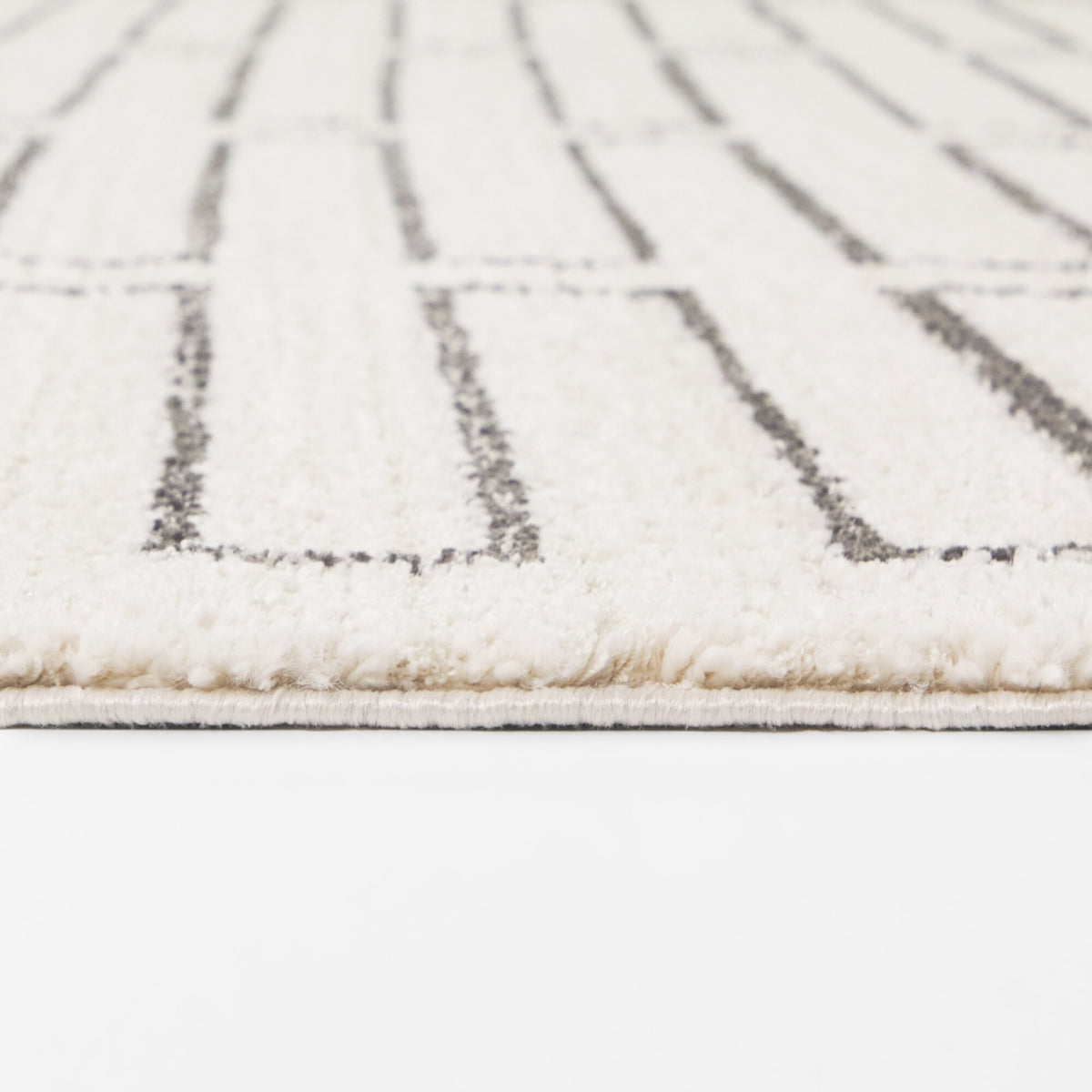 Structured Geometric Area Rug