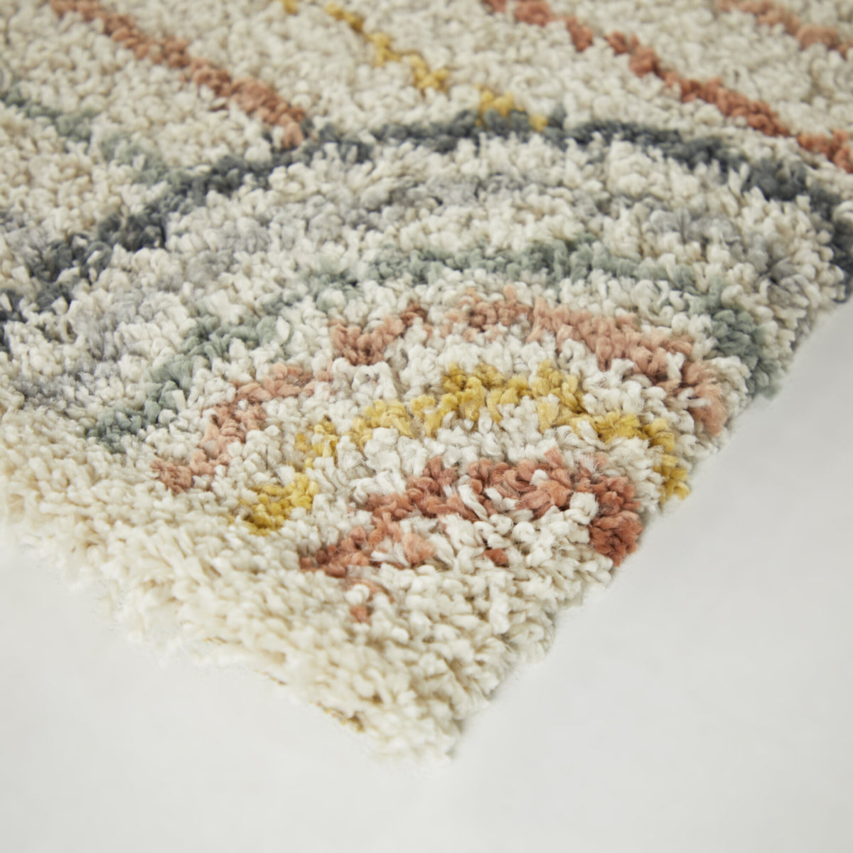 Hailey Kids Rainbow Stripe Area Rug
