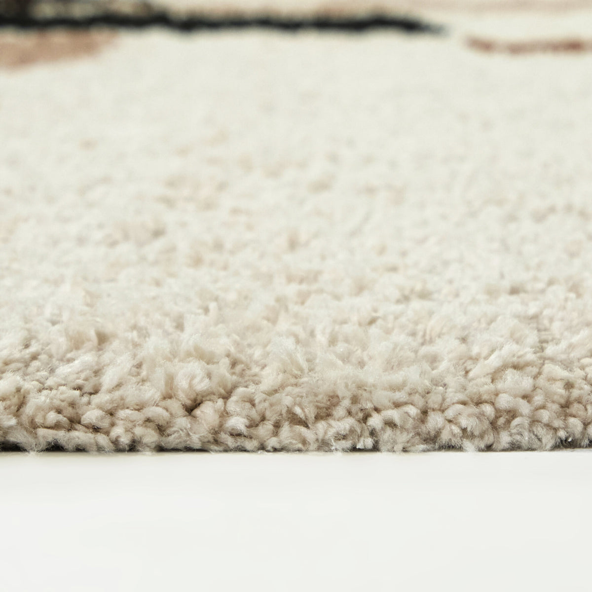 Botello Abstract Shag Area Rug