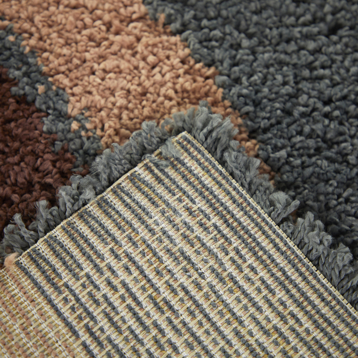 Kristina Kids Rainbow Shag Area Rug