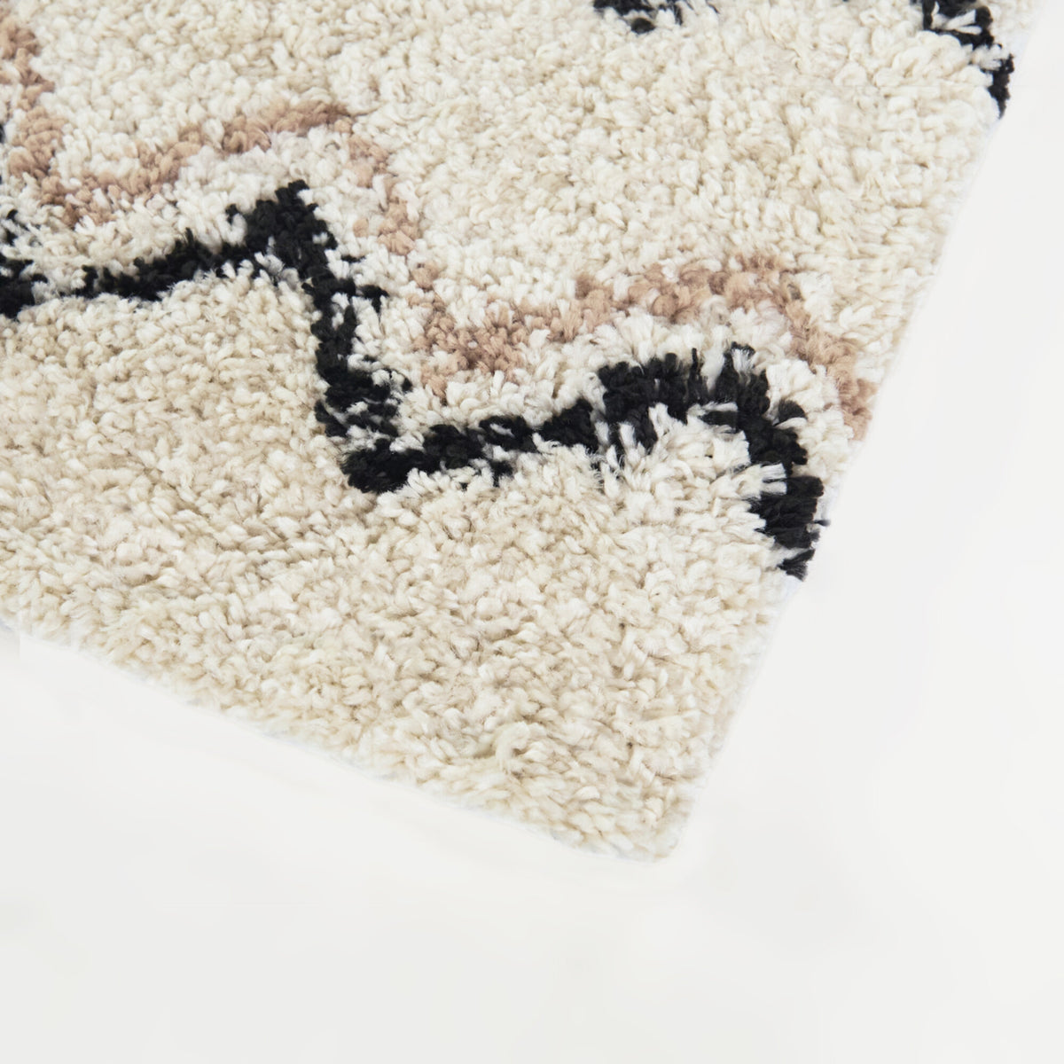 Catrin Moroccan Trellis Shag Area Rug