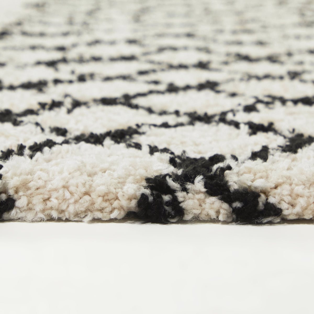 Catrin Moroccan Trellis Shag Area Rug