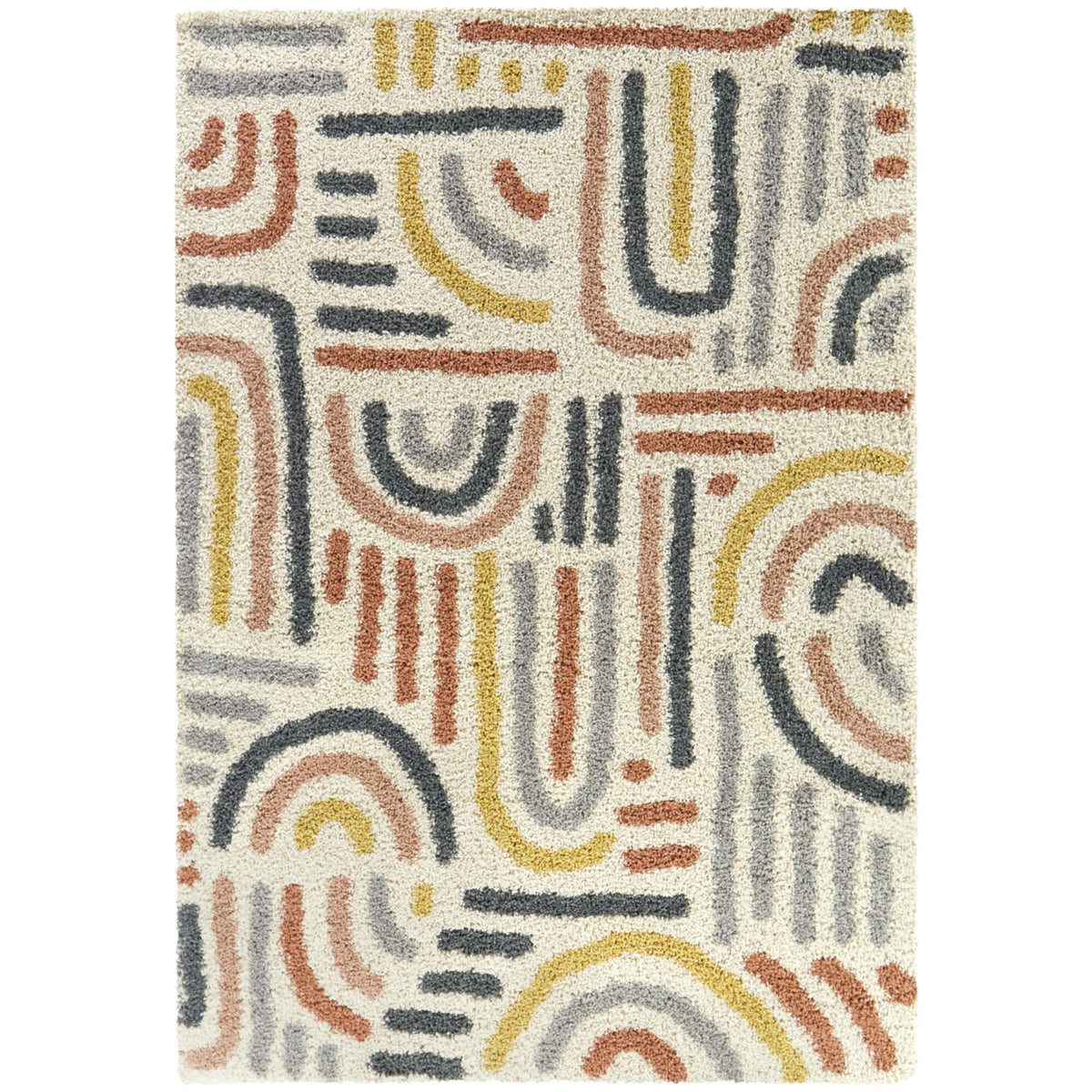Marie Contemporary Shag Area Rug