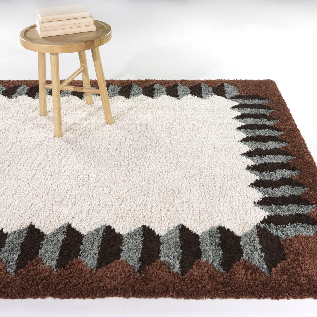 Hadrian Modern Border Area Rug