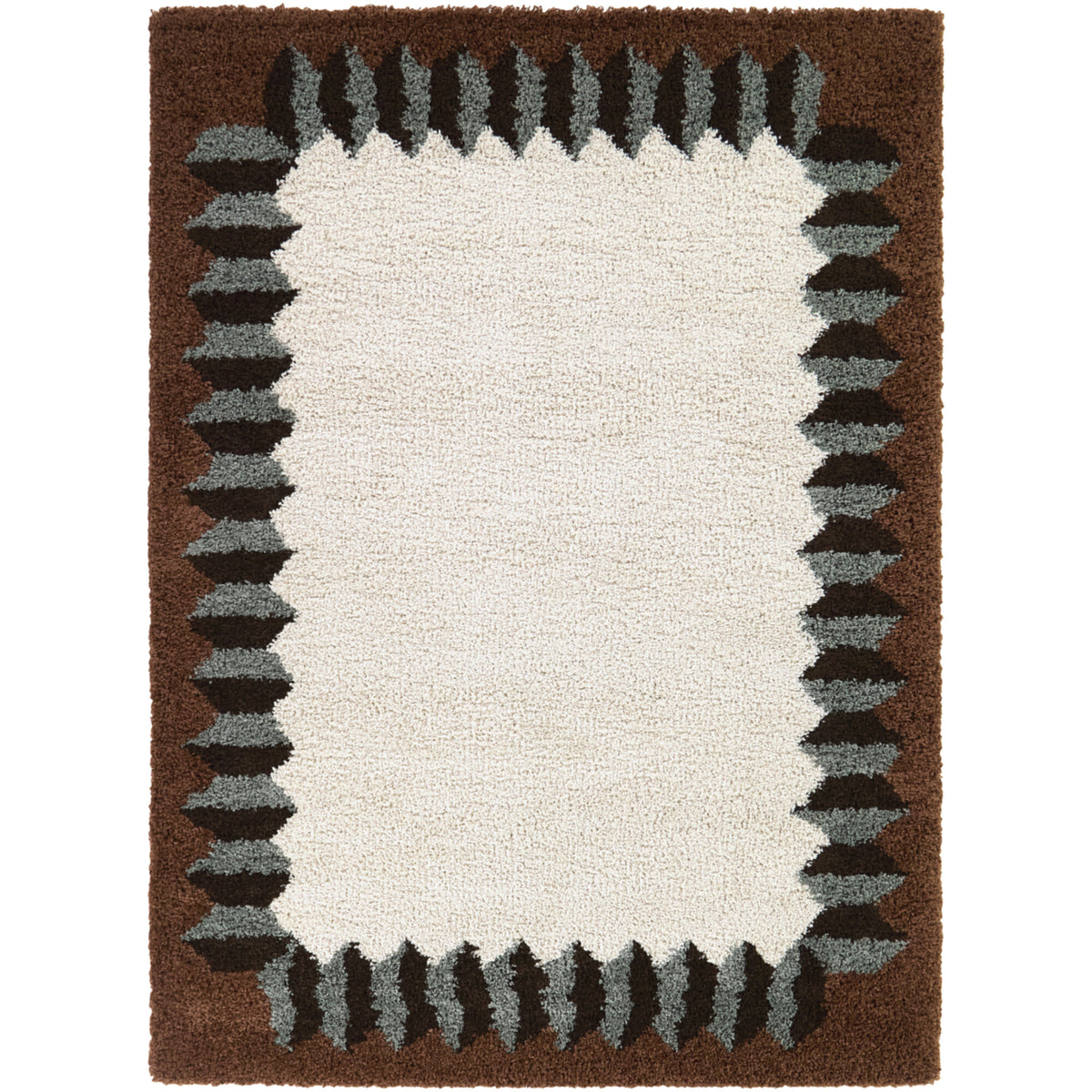 Hadrian Modern Border Area Rug