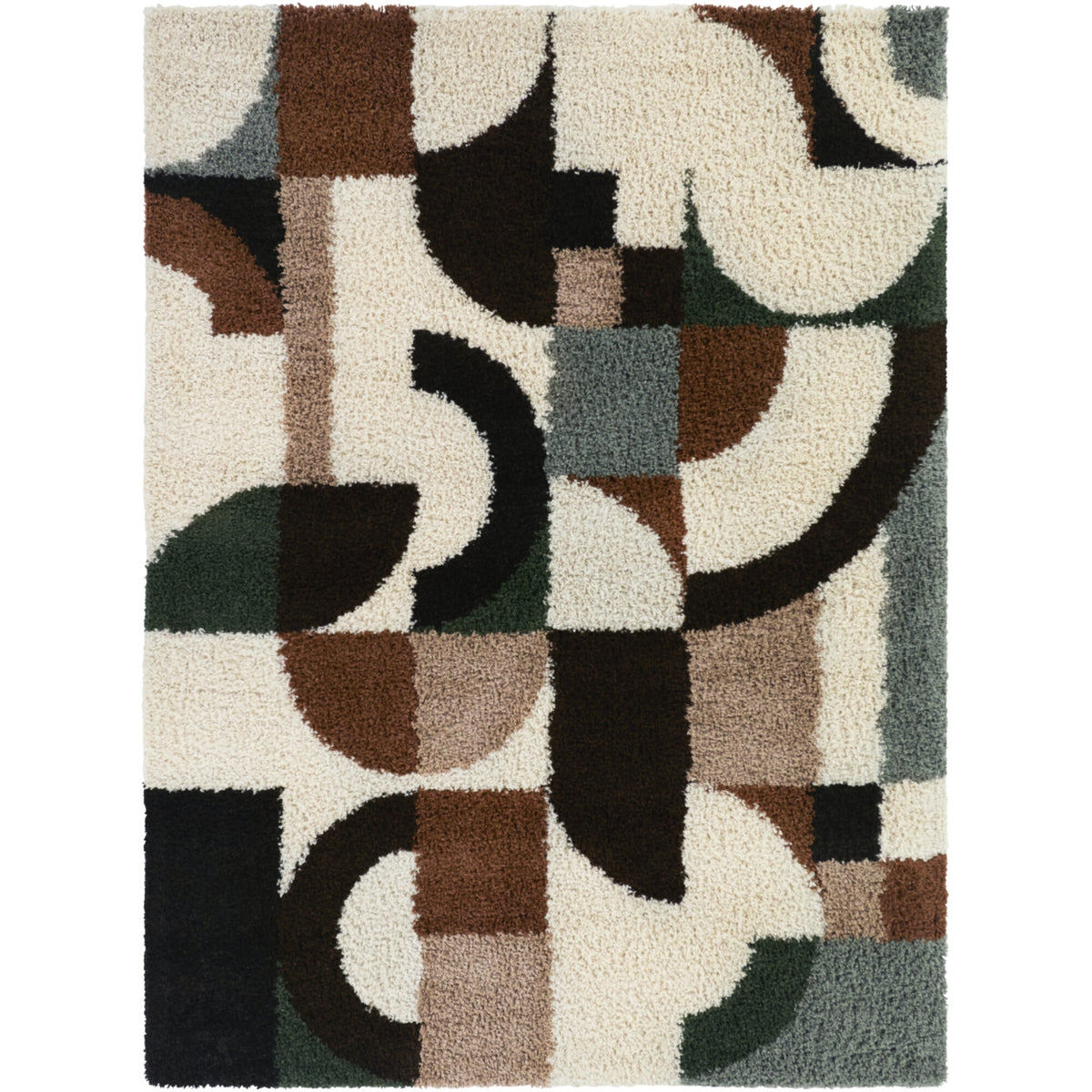 Richard Modern Geometric  Area Rug