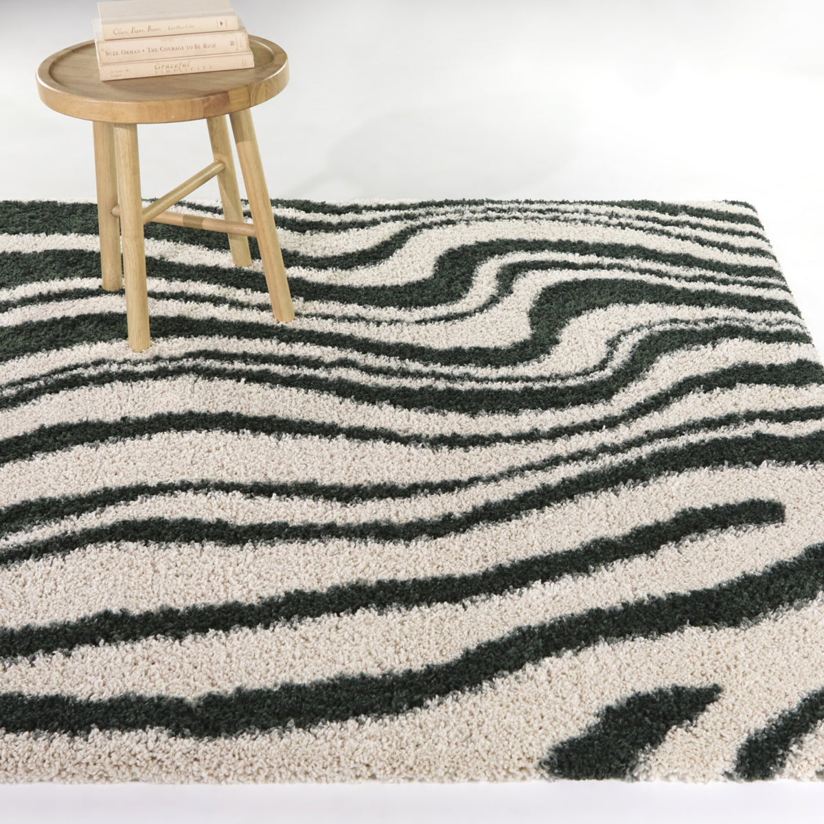 Elysia Abstract Striped Area Rug