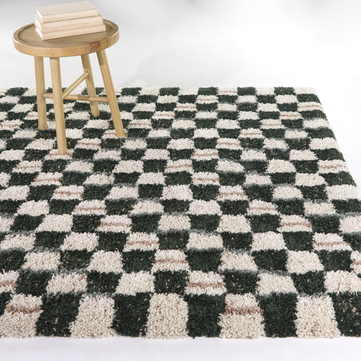 Darien Modern Checkered Area Rug