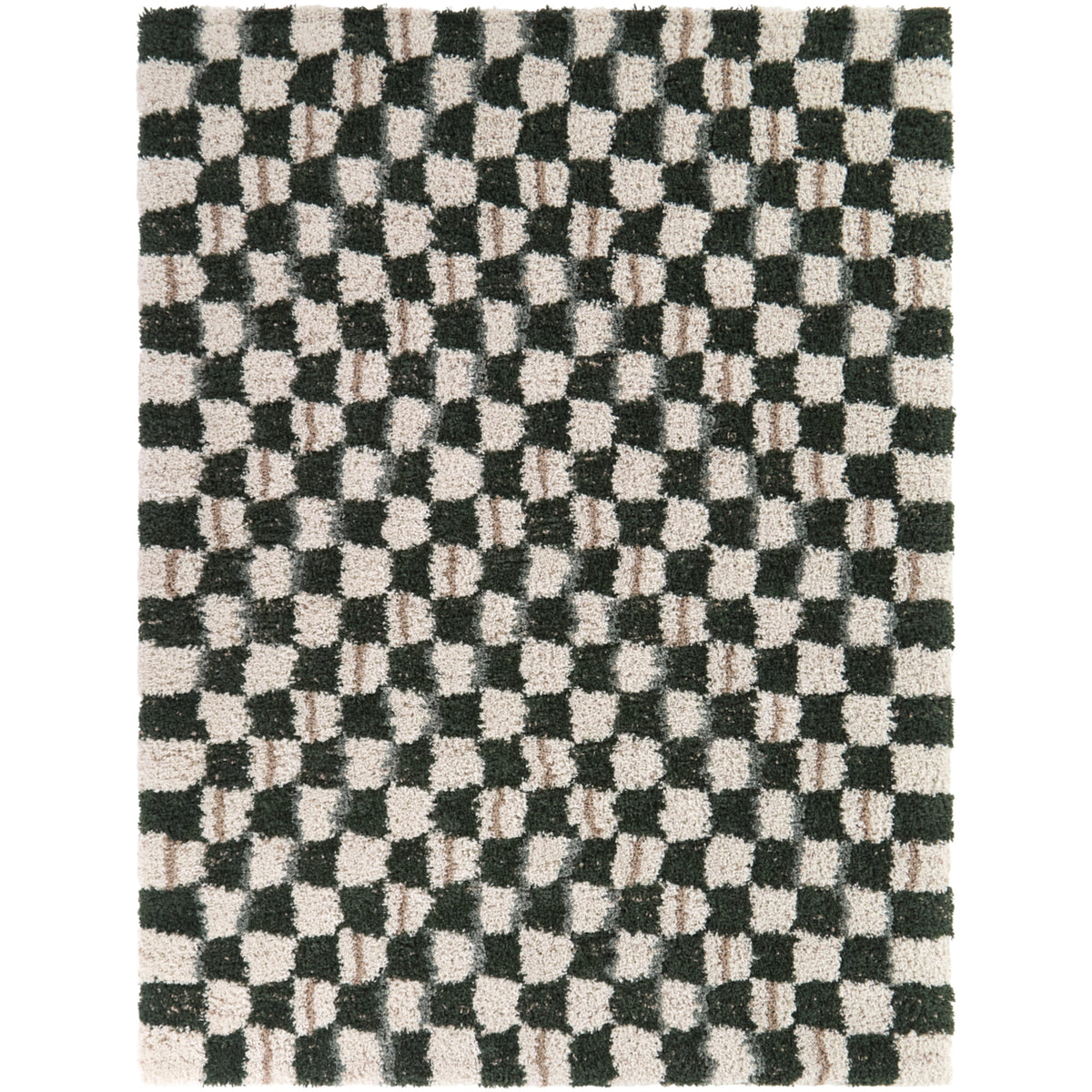 Darien Modern Checkered Area Rug