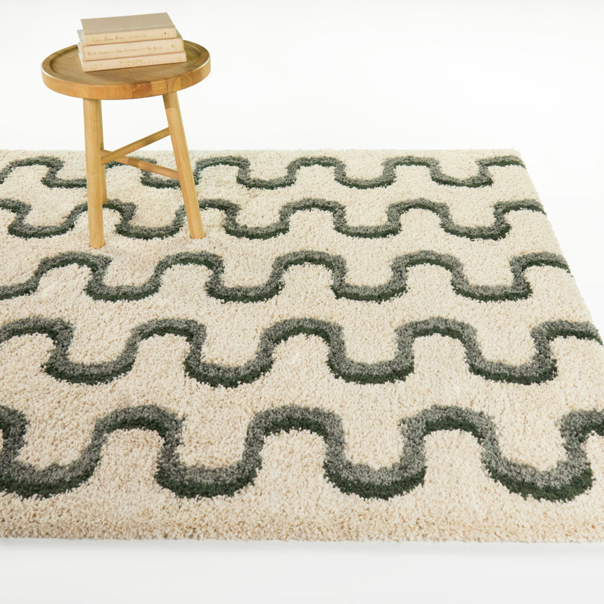Boreas Squiggle Stripe  Area Rug