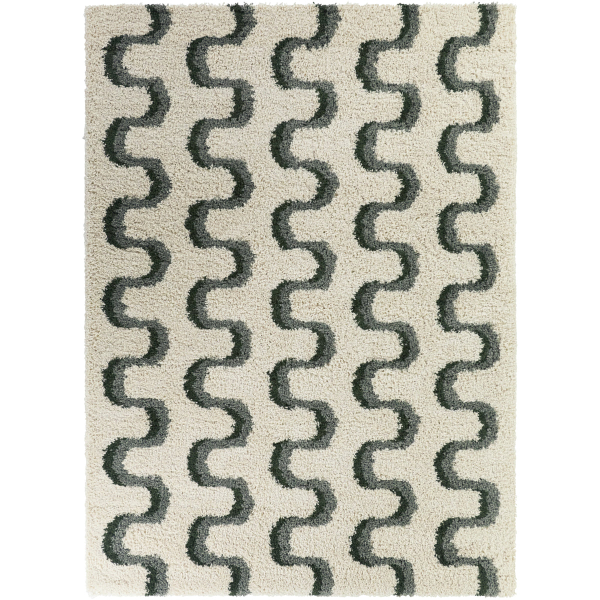 Boreas Squiggle Stripe  Area Rug