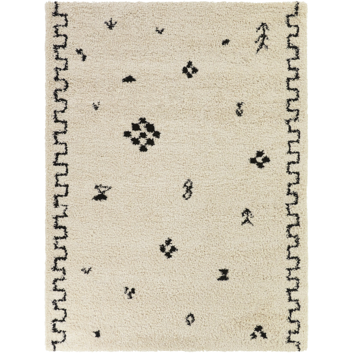 Alcazar Global Abstract  Area Rug
