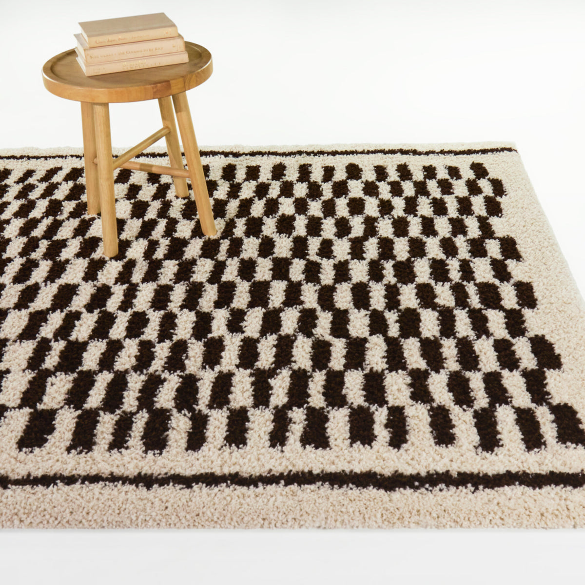 Isabeau Global Checkered  Area Rug